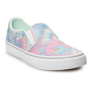 Vans Tie Dye Slip Ons